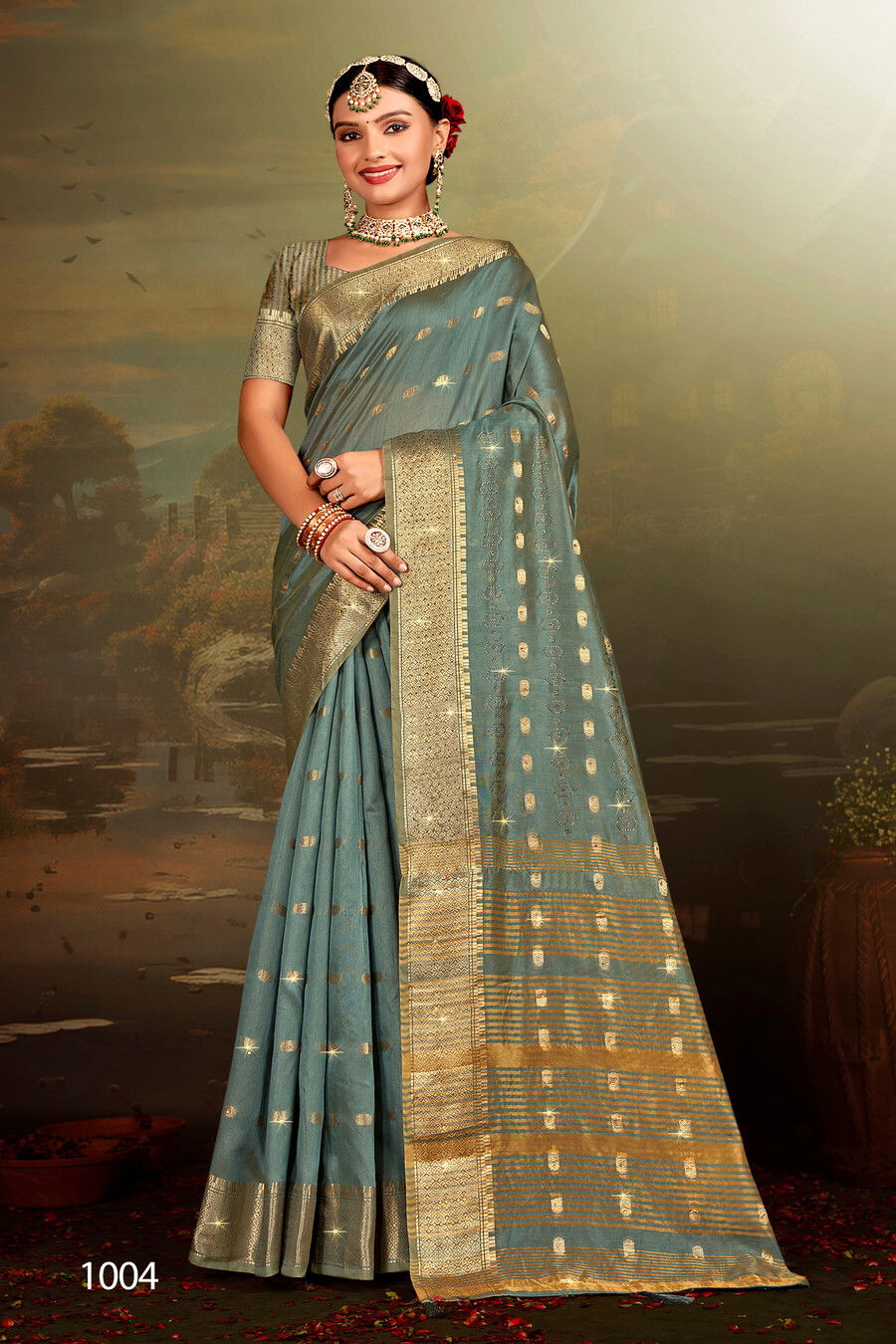 Pushpkala Swarovski Vol 1 By Saroj Soft Silk Wedding Sarees Wholesale Price In Surat
